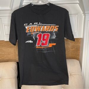 O: Men's Carl Edwards Joe Gibbs Racing Team Collection Black Gear Up T-Shirt M